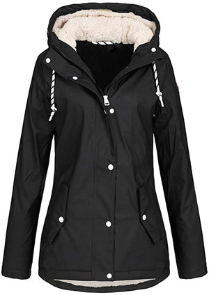 Stilvolle Regenjacke