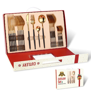 Ästhetisches Besteck Set [Christmas Edition - 24 Tlg.]