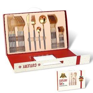 Ästhetisches Besteck Set [Christmas Edition - 24 Tlg.]