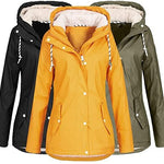 Stilvolle Regenjacke